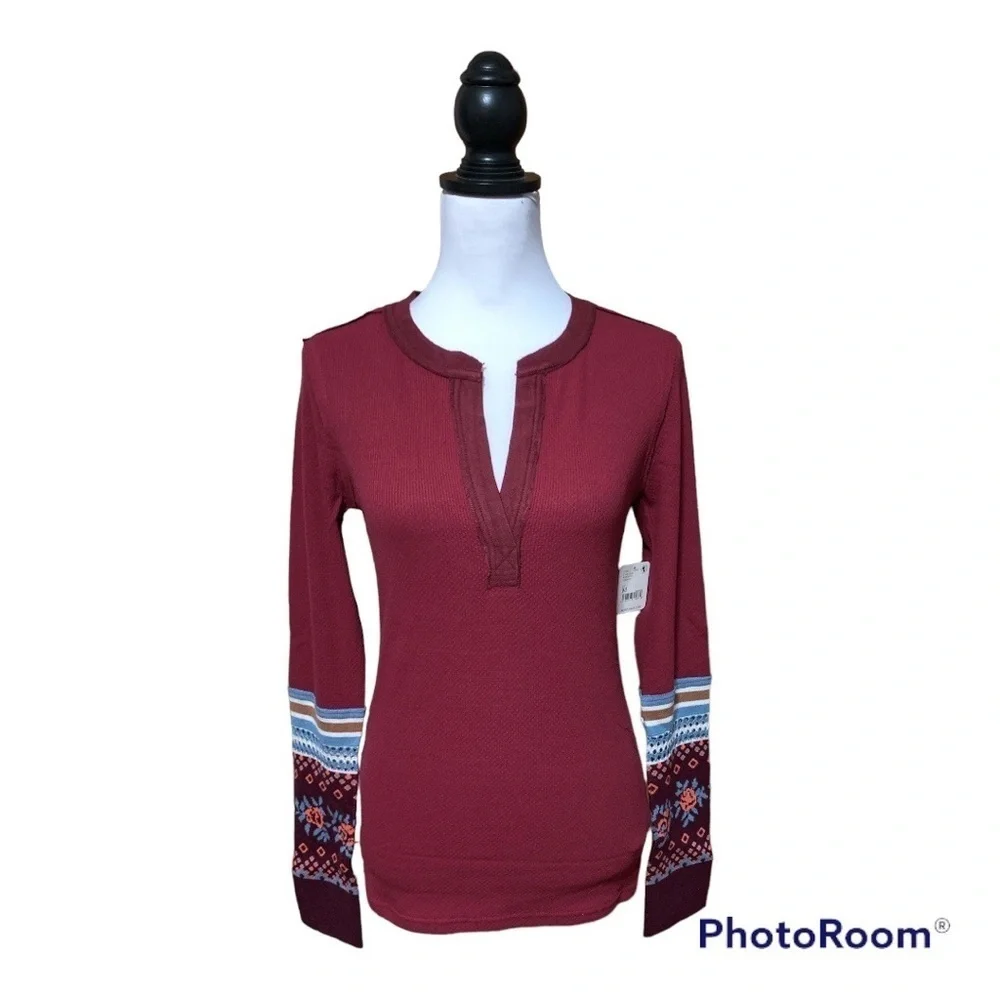 Free People We The Free Mikah Layering Cuff Top size M NWT